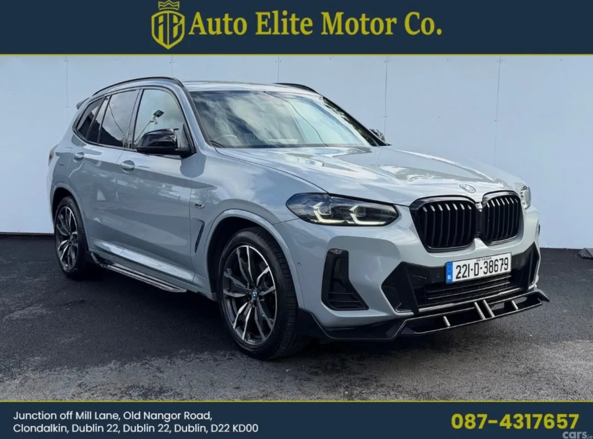 BMW X3 SUV, Petrol Plug-in Hybrid, 2022, Grey