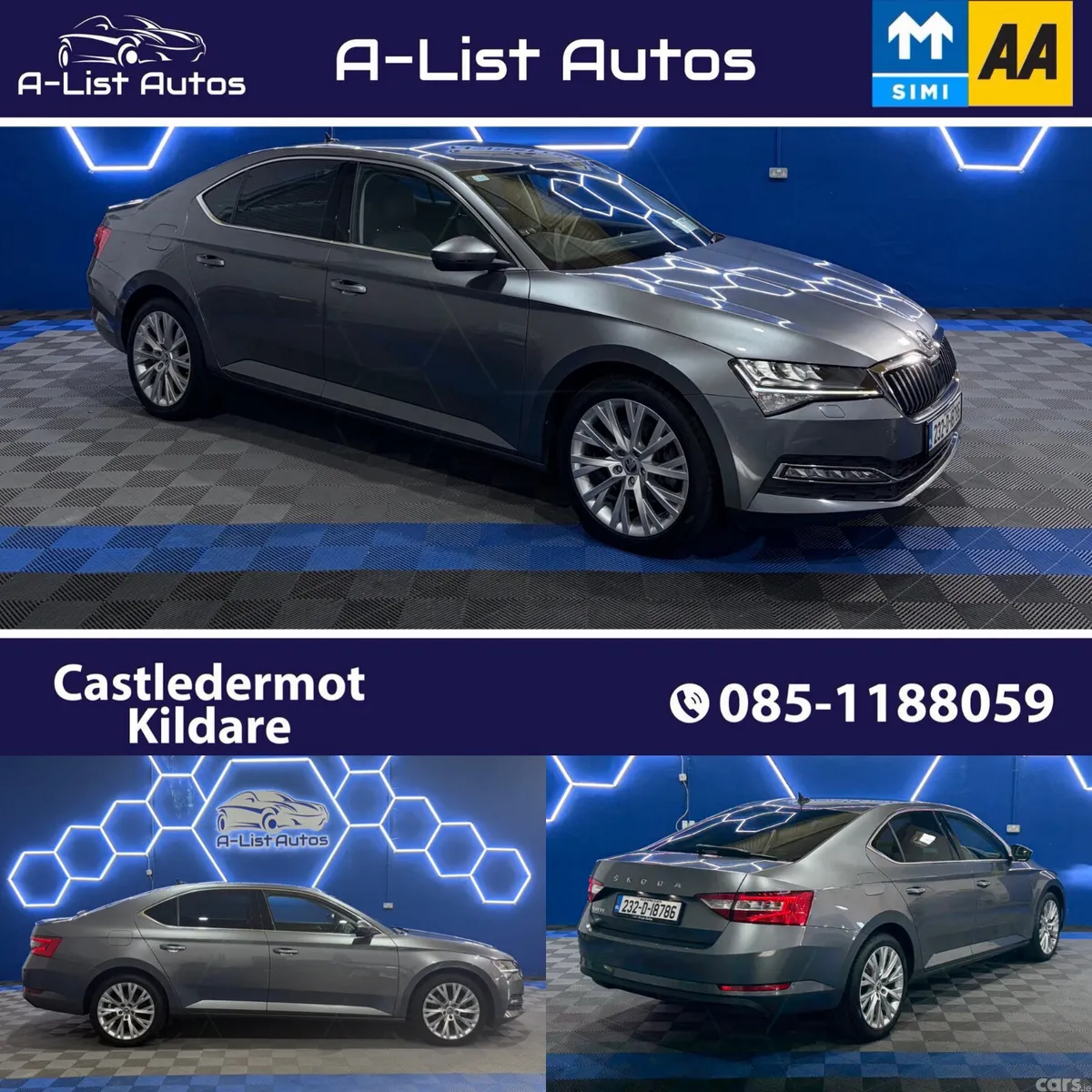 Skoda Superb Saloon, Diesel, 2023, Grey
