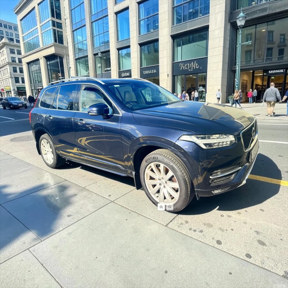 Volvo XC90 SUV, Diesel, 2016, Blue