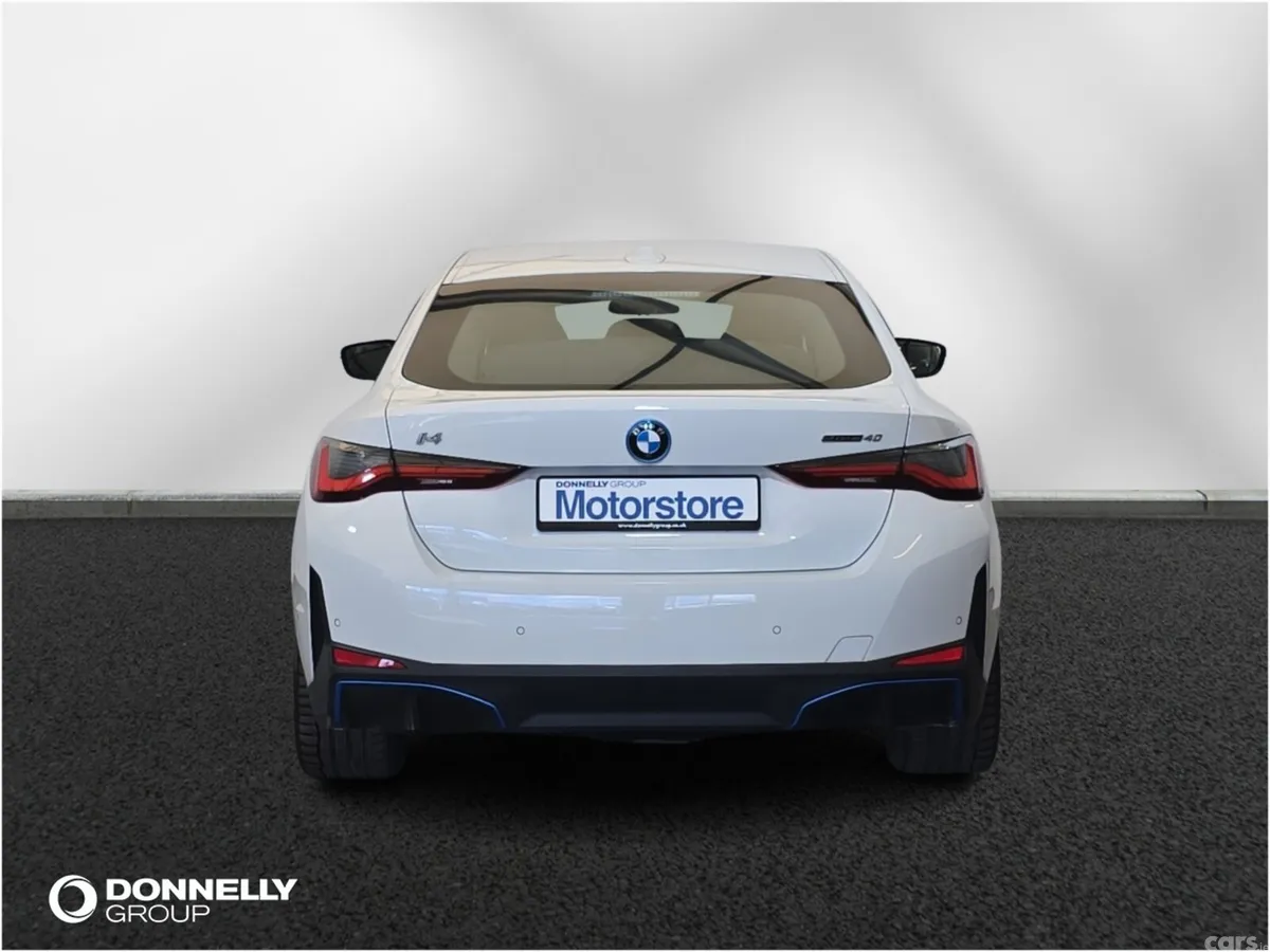 BMW i4 Hatchback, Electric, 2022, White