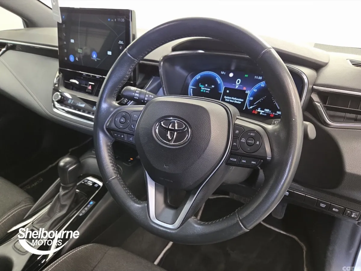 Toyota Corolla Estate, Petrol Hybrid, 2023, White
