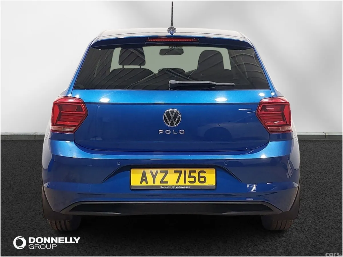 Volkswagen Polo Hatchback, Petrol, 2021, Blue