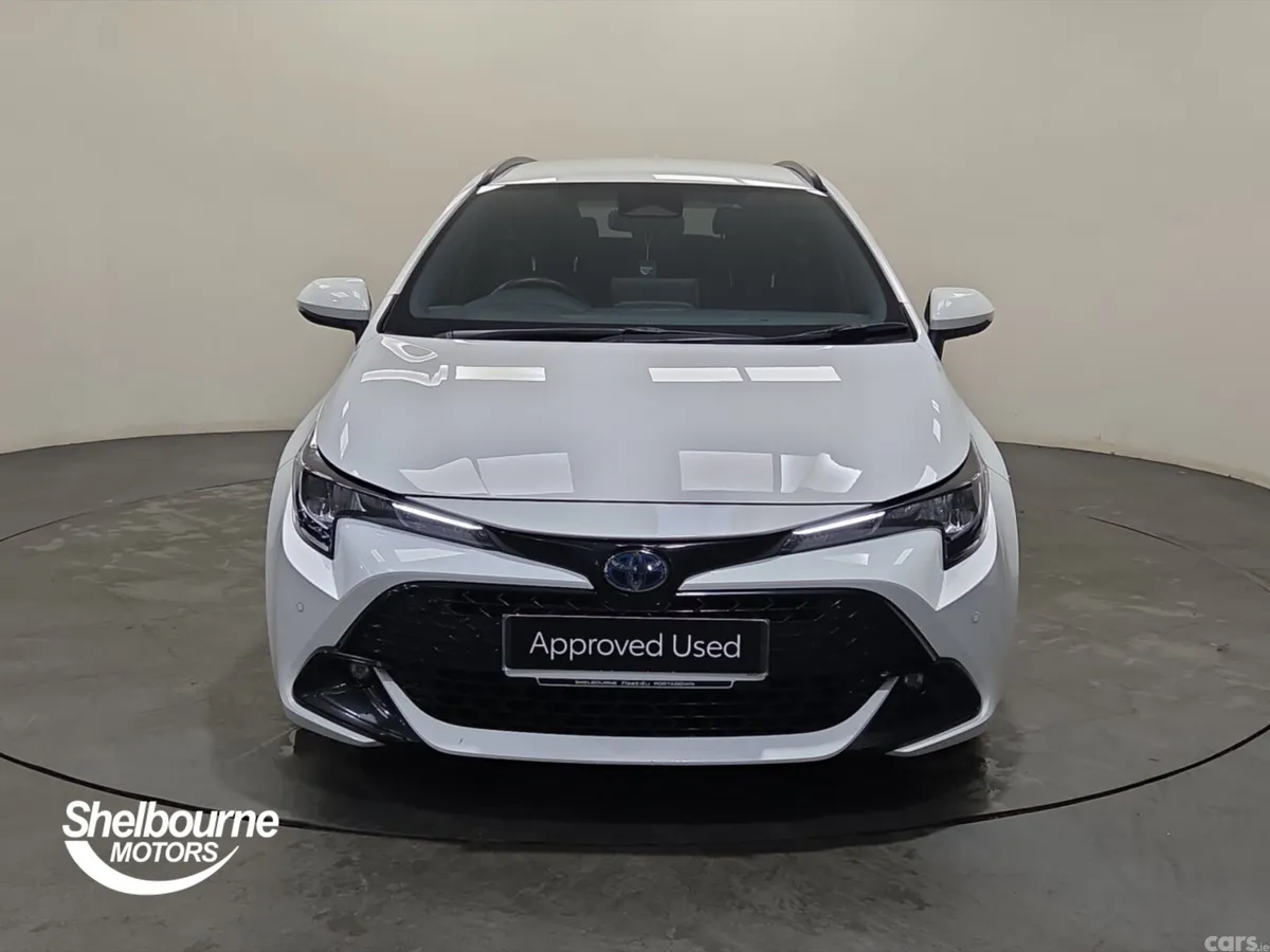 Toyota Corolla Estate, Petrol Hybrid, 2023, White