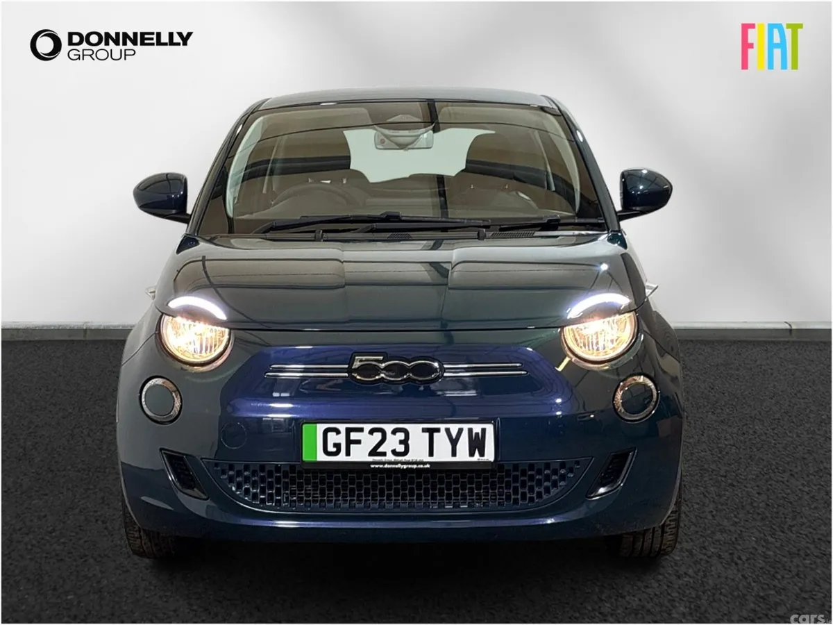 Fiat 500 Hatchback, Electric, 2023, Green