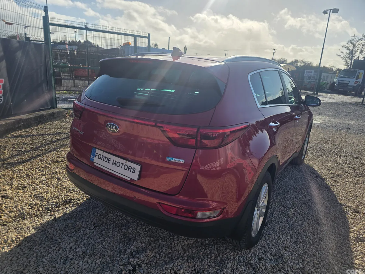 Kia Sportage SUV, Diesel, 2017, Red