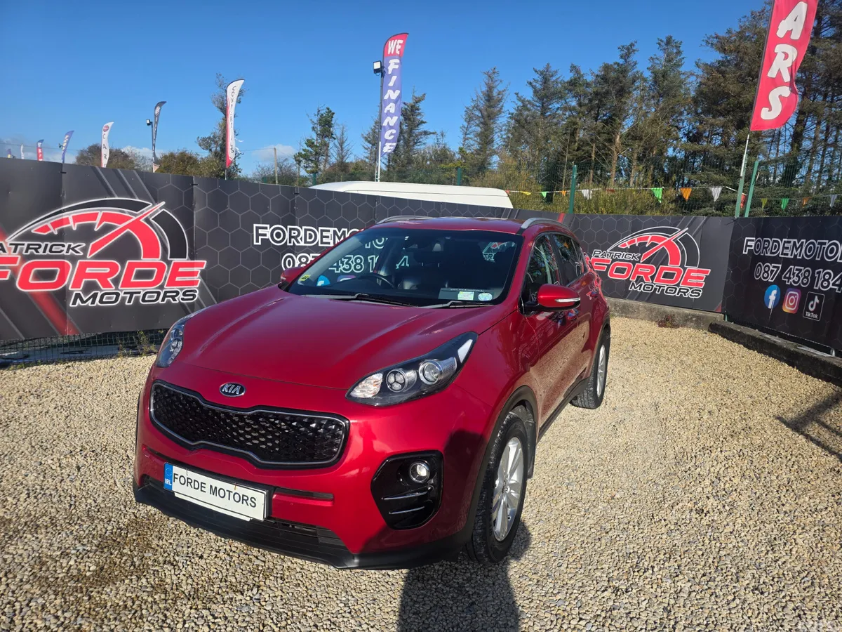 Kia Sportage SUV, Diesel, 2017, Red