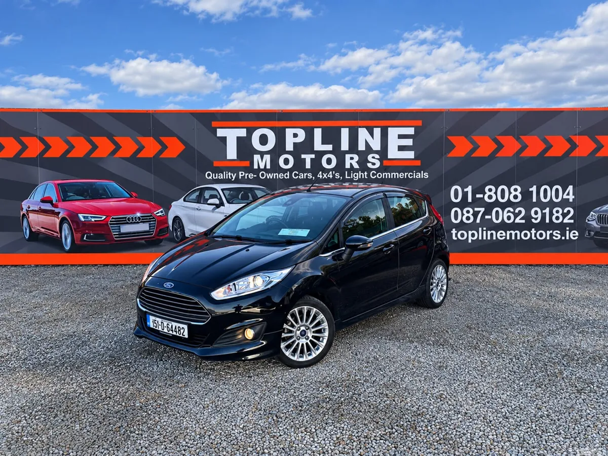 Ford Fiesta Hatchback, Petrol, 2015, Black