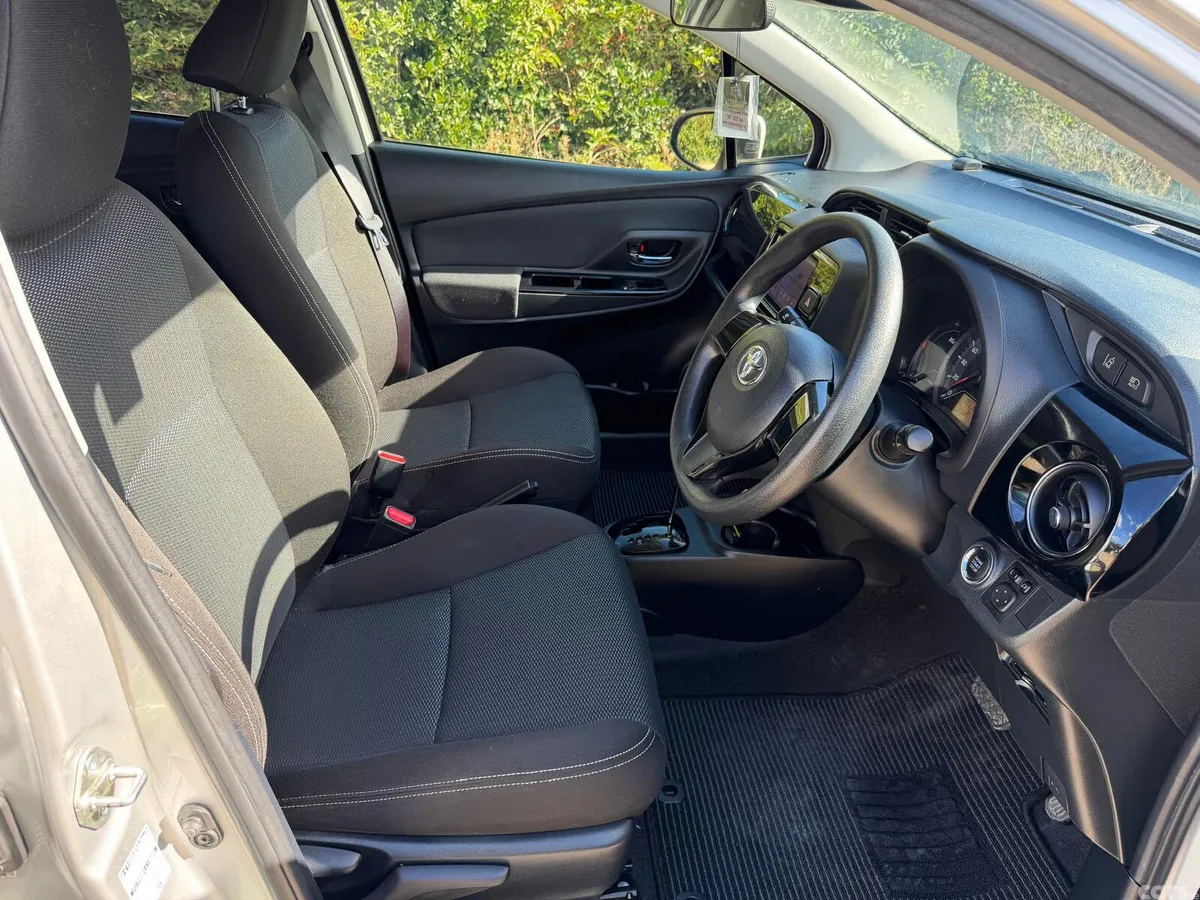 Toyota Vitz Hatchback, Petrol, 2019, Silver