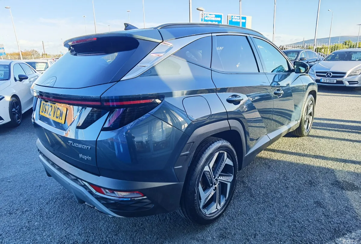 Hyundai Tucson SUV, Petrol Plug-in Hybrid, 2023, Blue