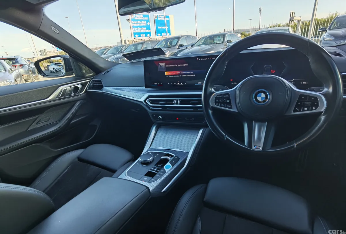 BMW i4 Coupe, Electric, 2023, Black