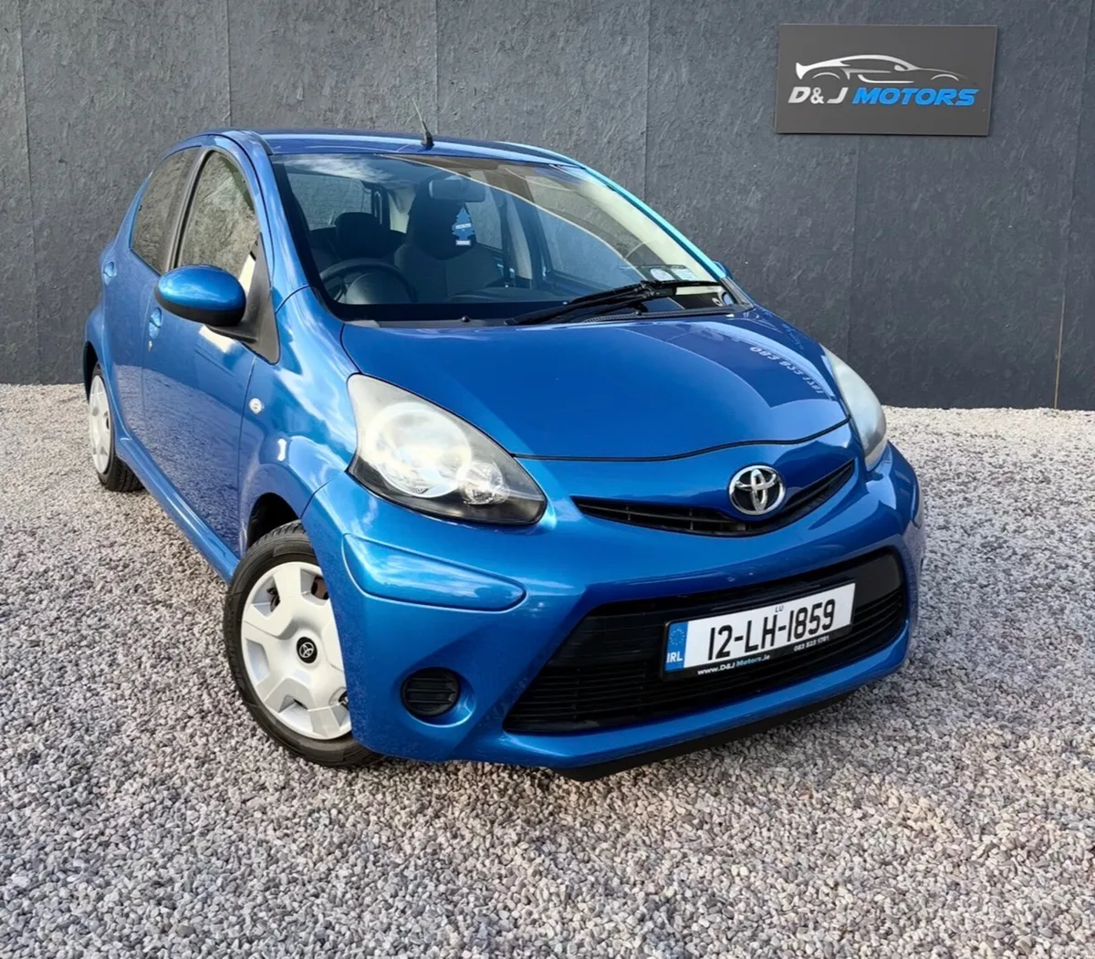 Toyota Aygo Hatchback, Petrol, 2012, Blue