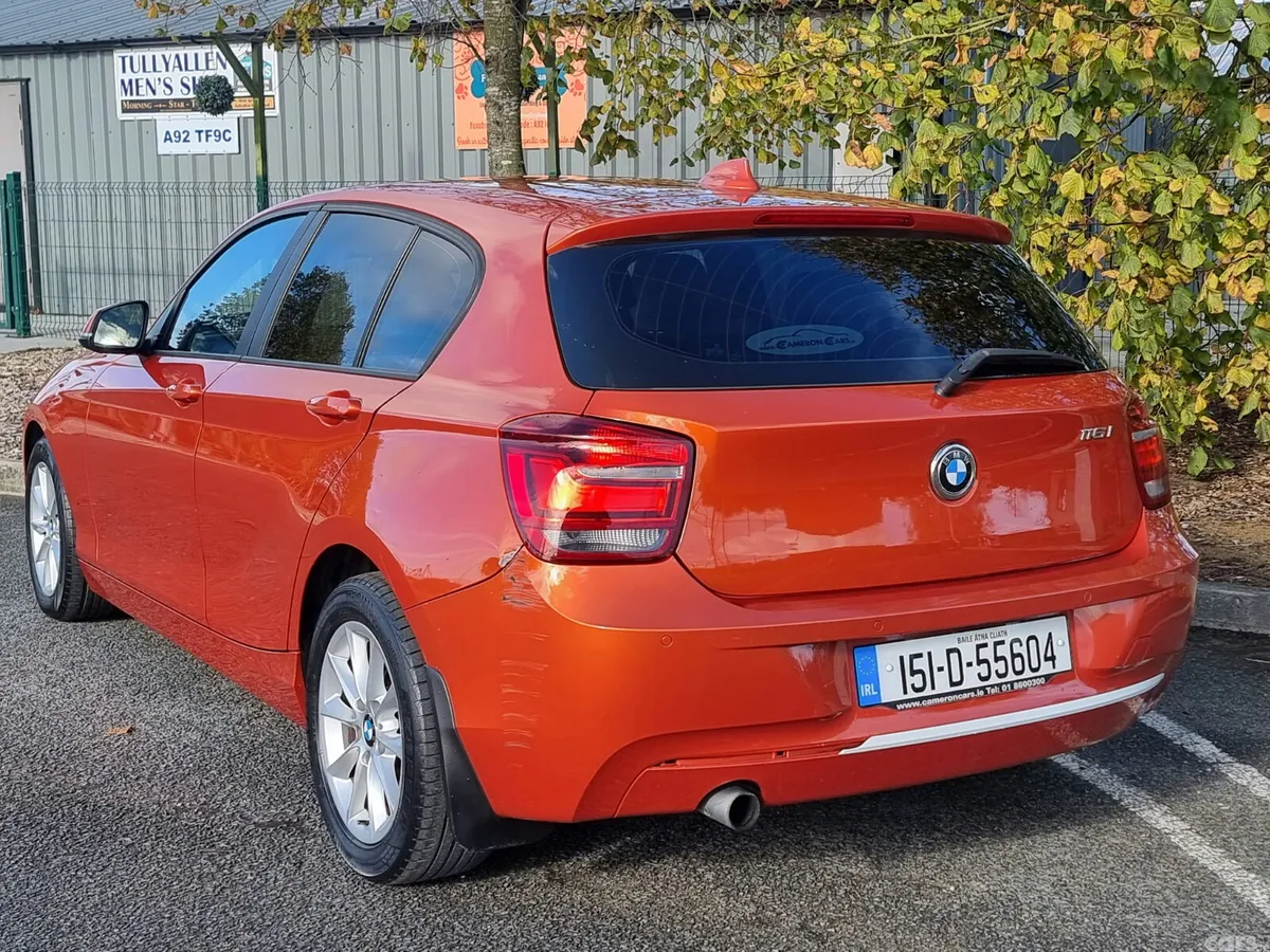 BMW 1-Series Hatchback, Petrol, 2015, Orange