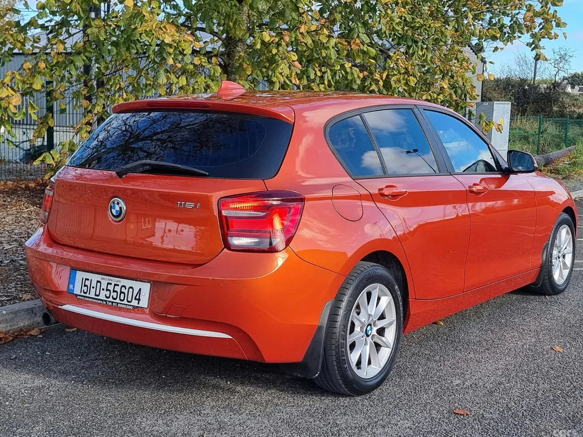 BMW 1-Series Hatchback, Petrol, 2015, Orange