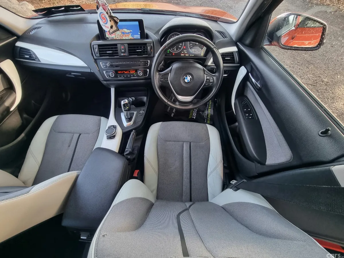 BMW 1-Series Hatchback, Petrol, 2015, Orange