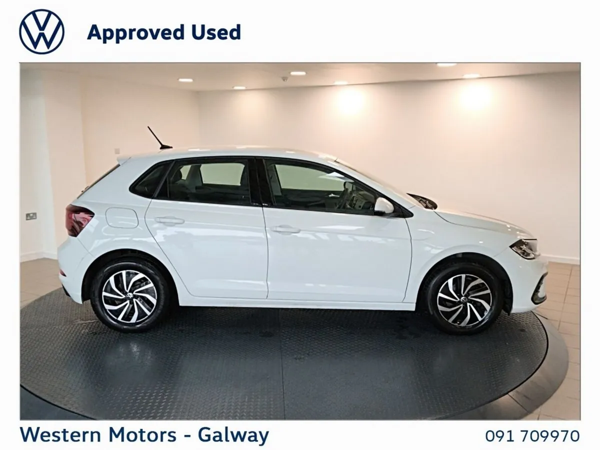 Volkswagen Polo Hatchback, Petrol, 2023, White