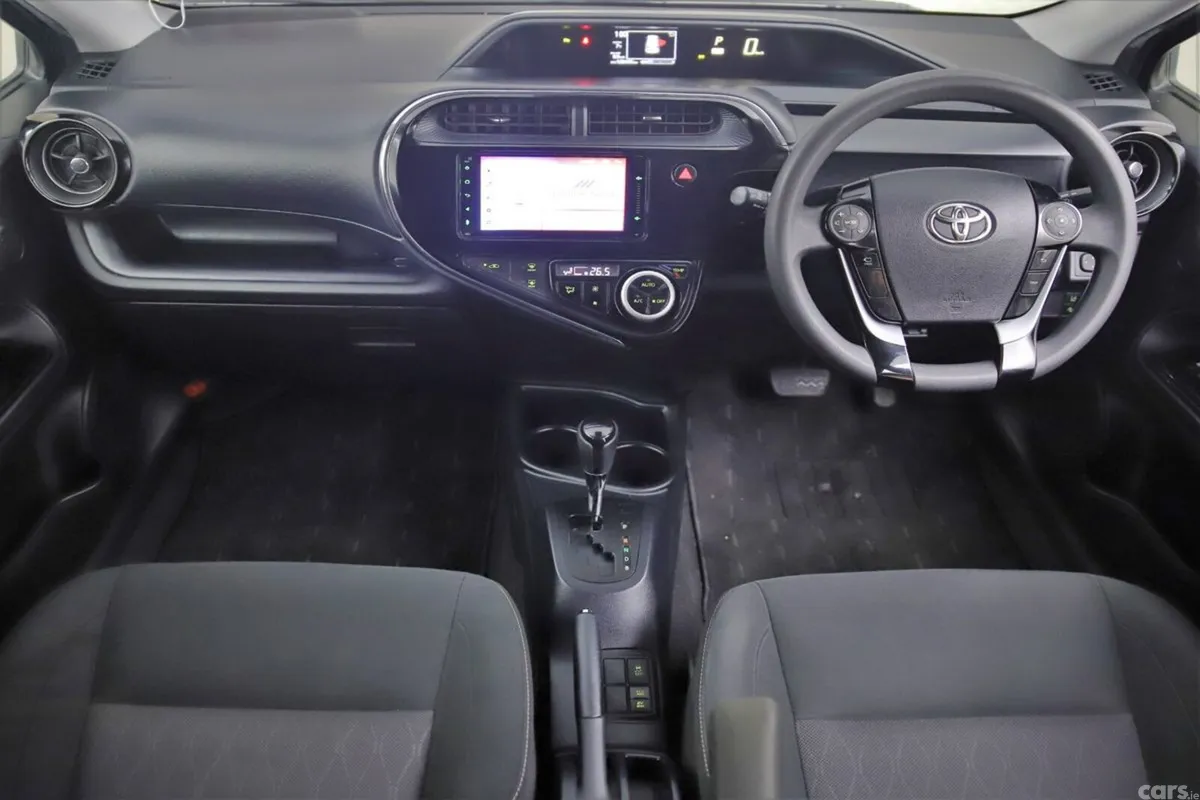 Toyota Aqua Hatchback, Petrol Hybrid, 2021, Silver