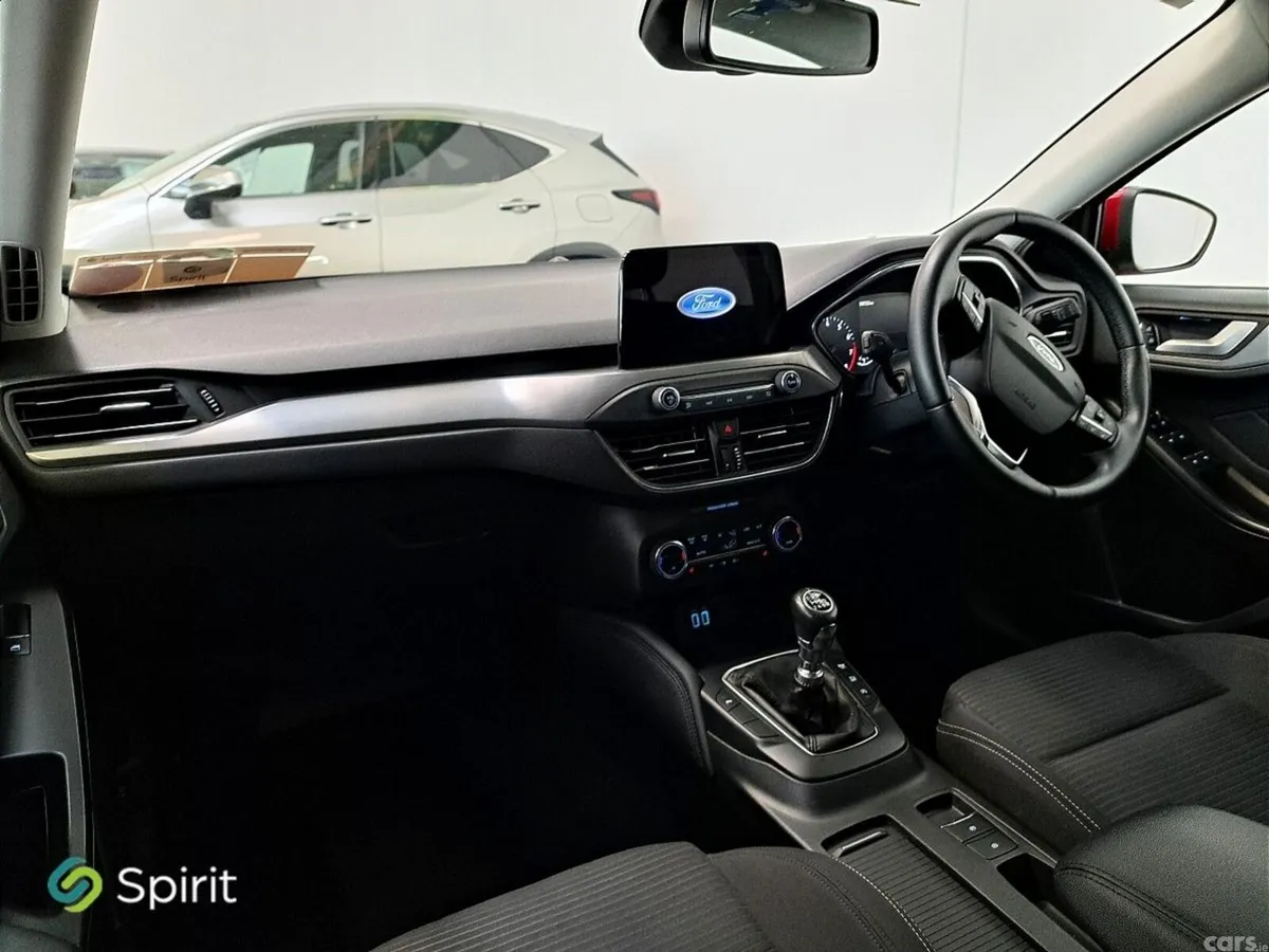 Ford Focus Hatchback, Petrol Hybrid, 2021, Red