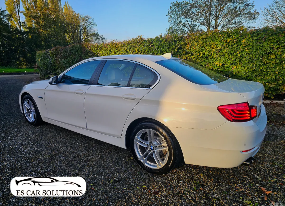 BMW 5-Series Saloon, Diesel, 2016, White