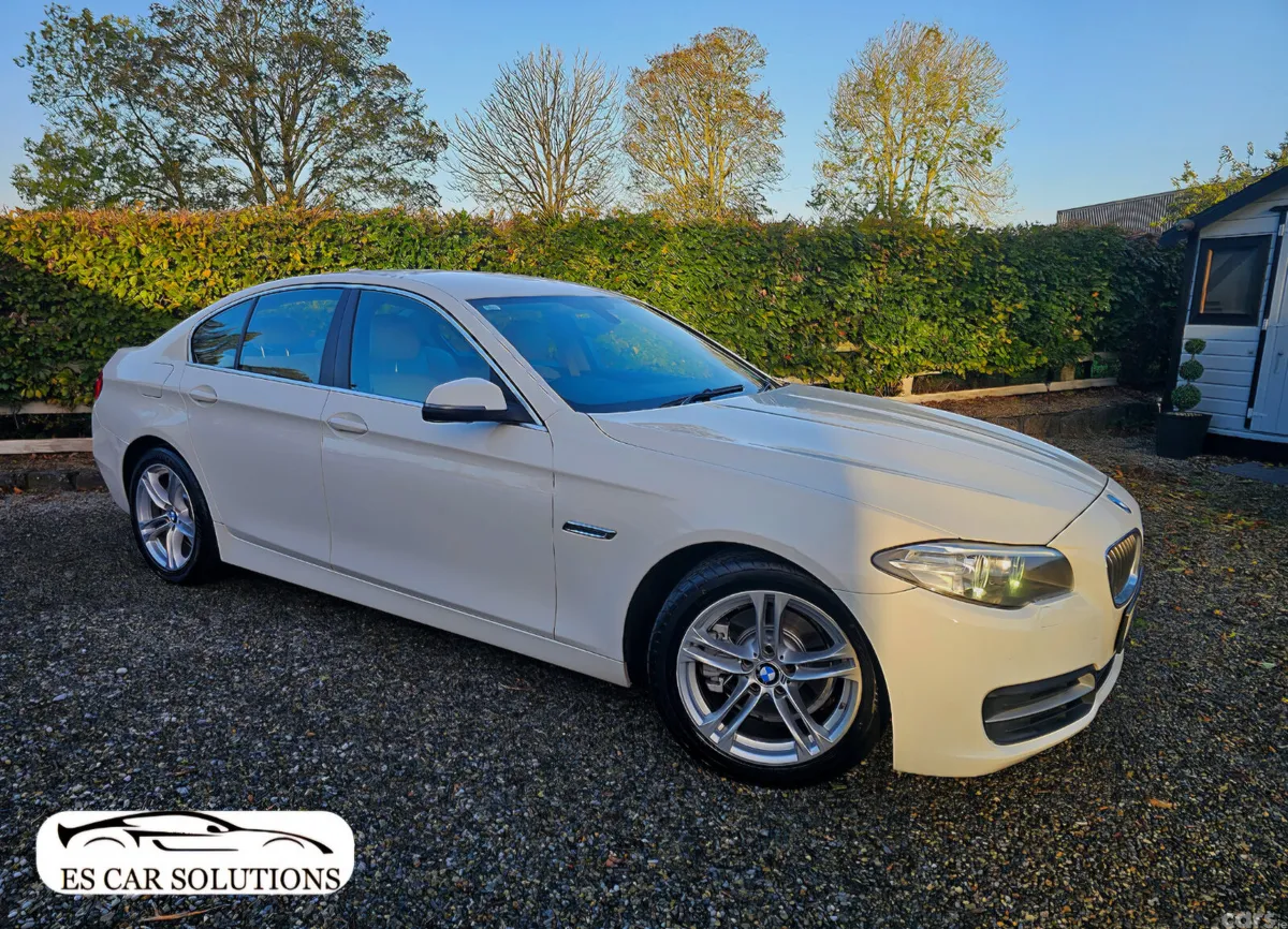 BMW 5-Series Saloon, Diesel, 2016, White