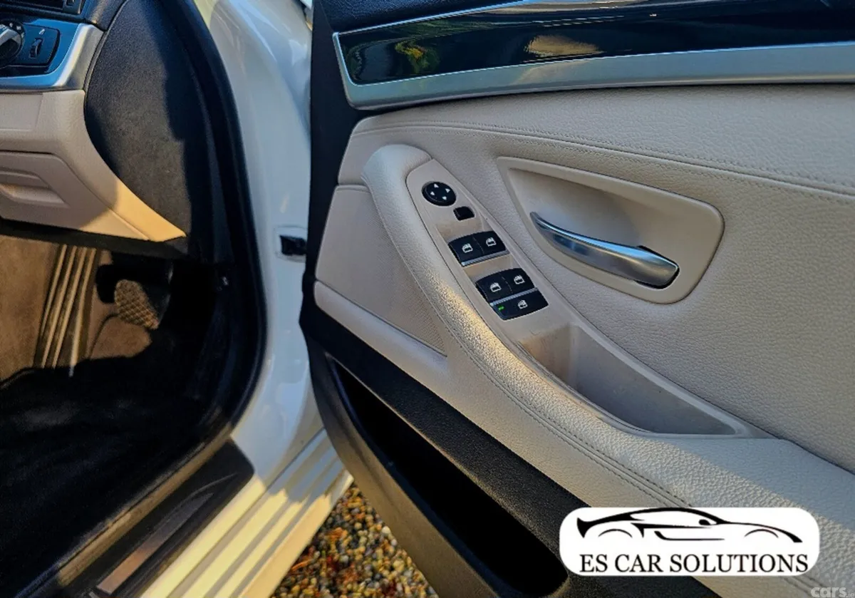BMW 5-Series Saloon, Diesel, 2016, White
