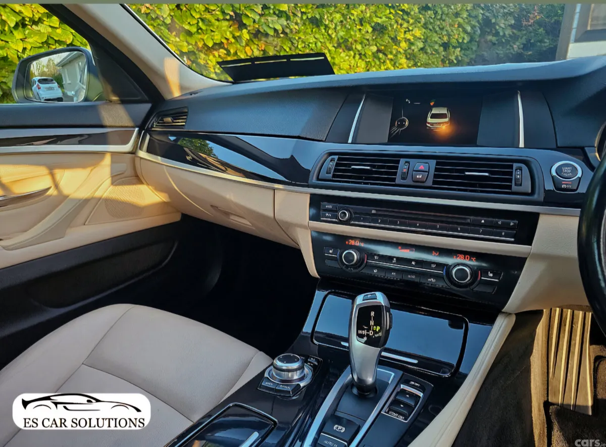 BMW 5-Series Saloon, Diesel, 2016, White