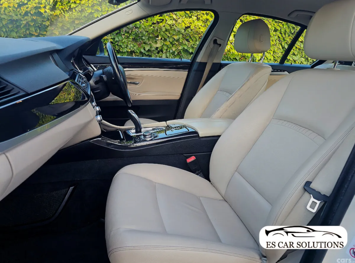 BMW 5-Series Saloon, Diesel, 2016, White