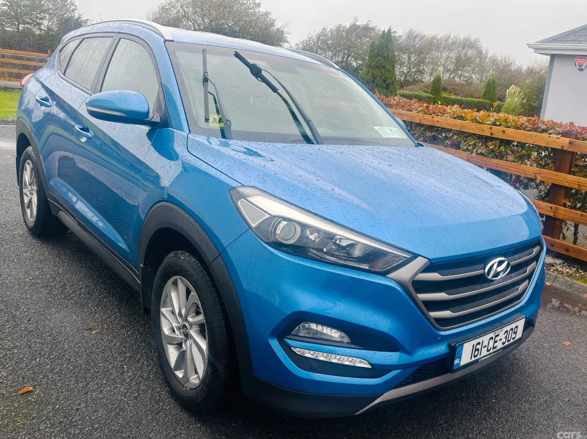 Hyundai Tucson SUV, Diesel, 2016, Blue