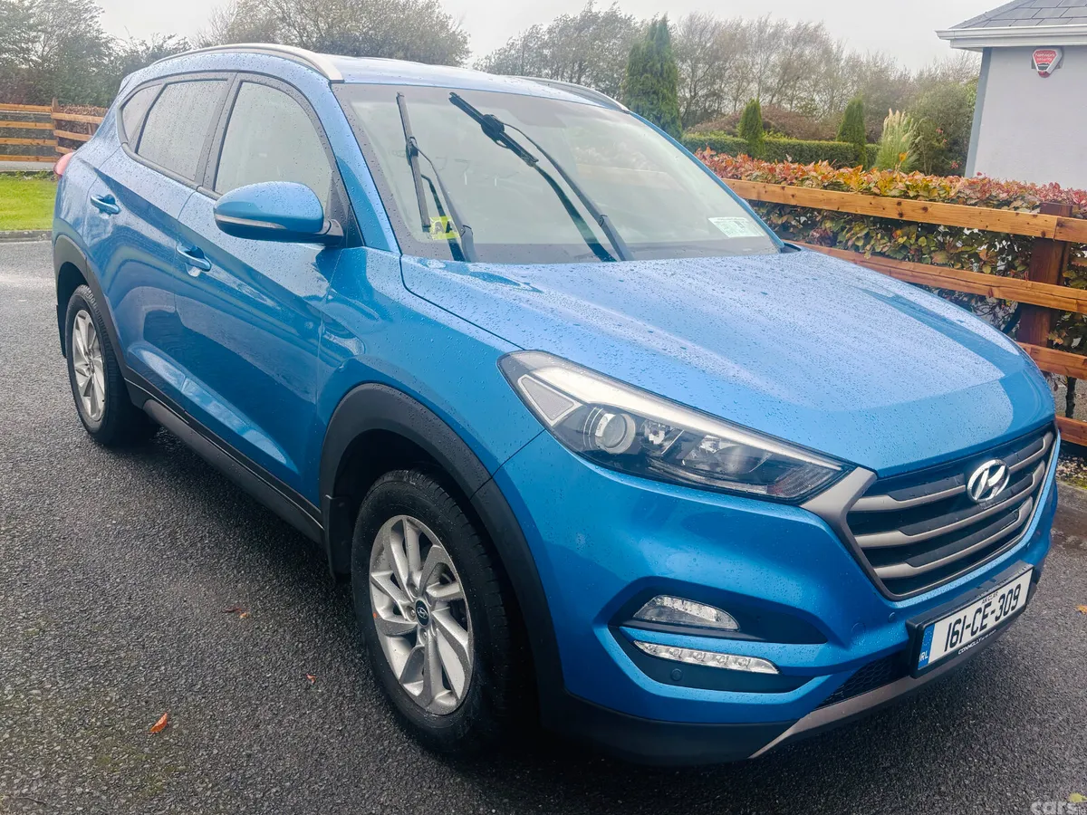 Hyundai Tucson SUV, Diesel, 2016, Blue