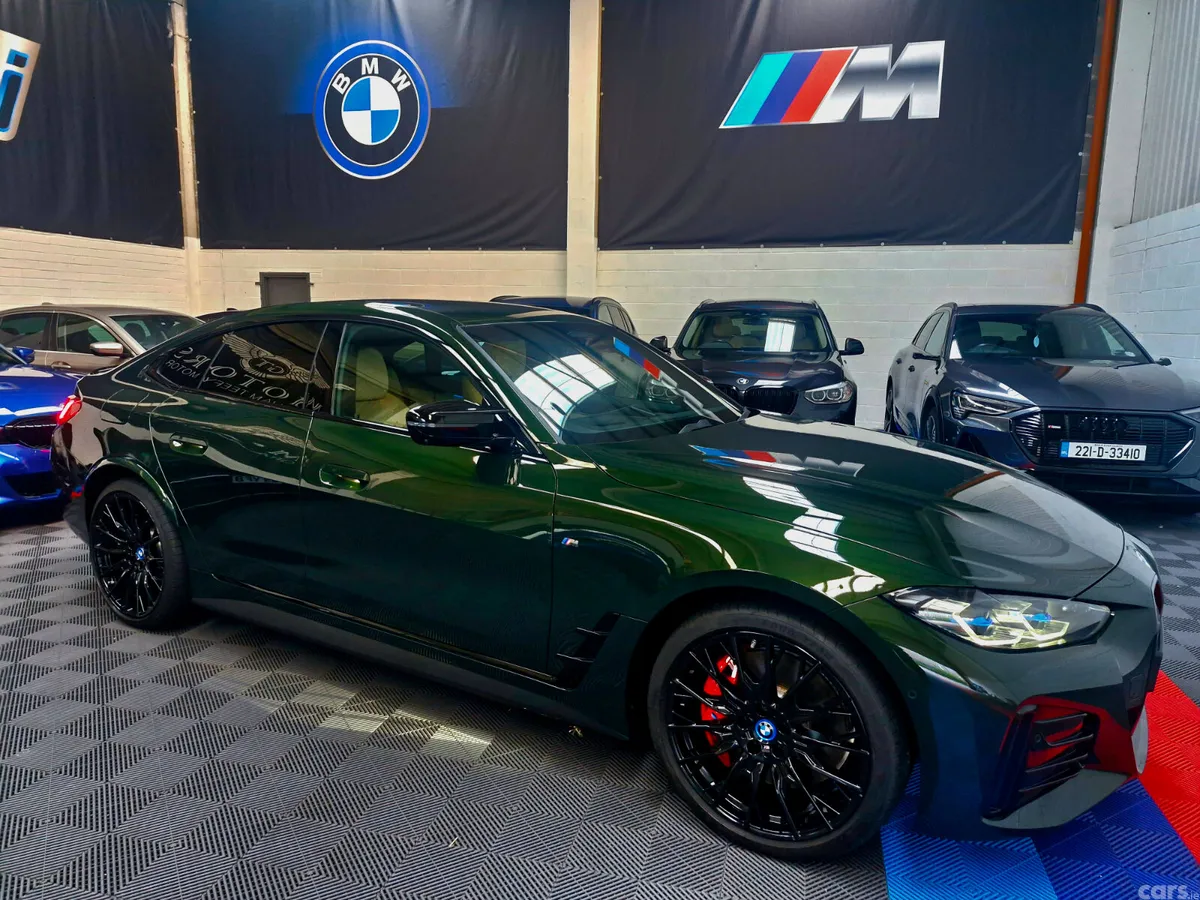 BMW i4 Hatchback, Electric, 2023, Green