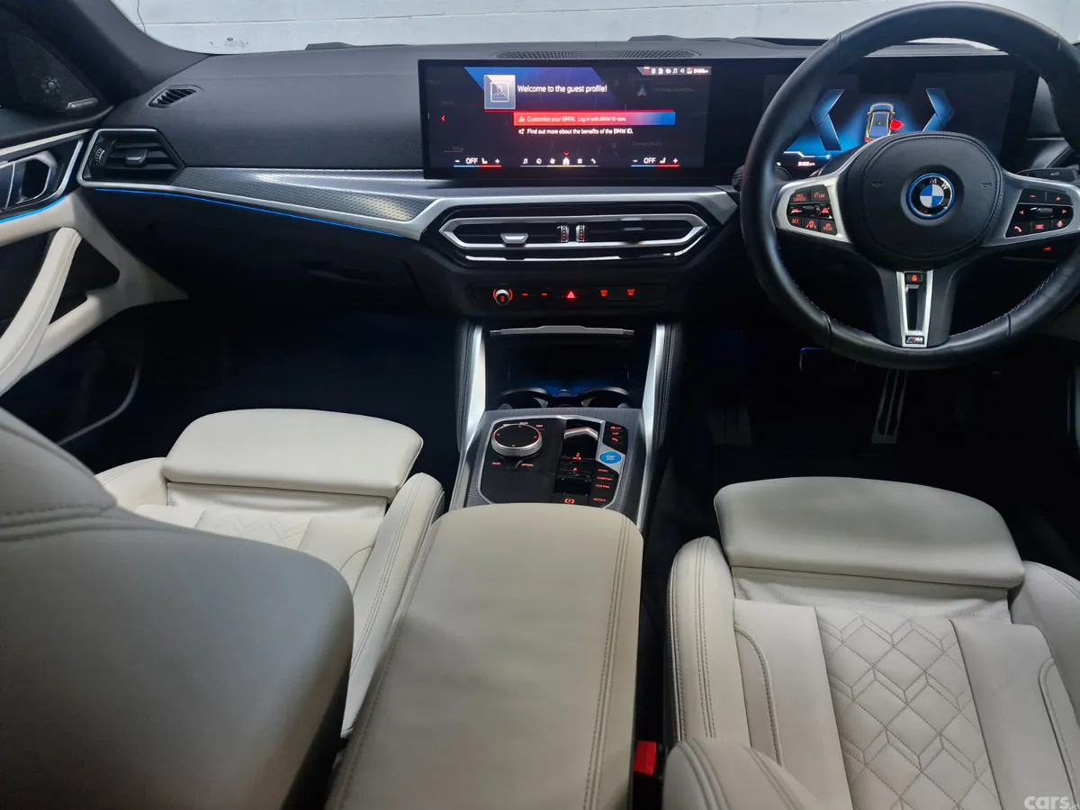 BMW i4 Hatchback, Electric, 2023, Green