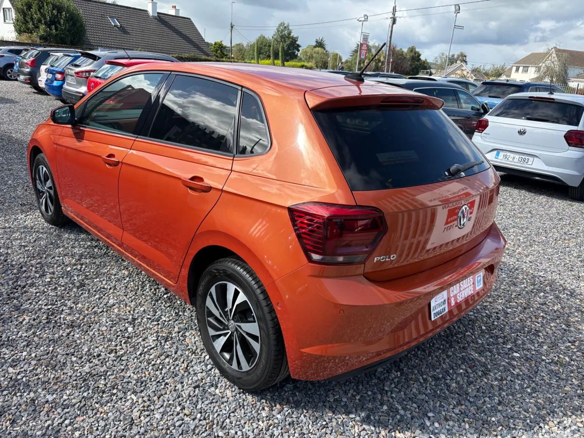 Volkswagen Polo Hatchback, Petrol, 2018, Orange