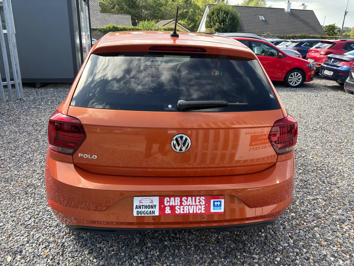 Volkswagen Polo Hatchback, Petrol, 2018, Orange