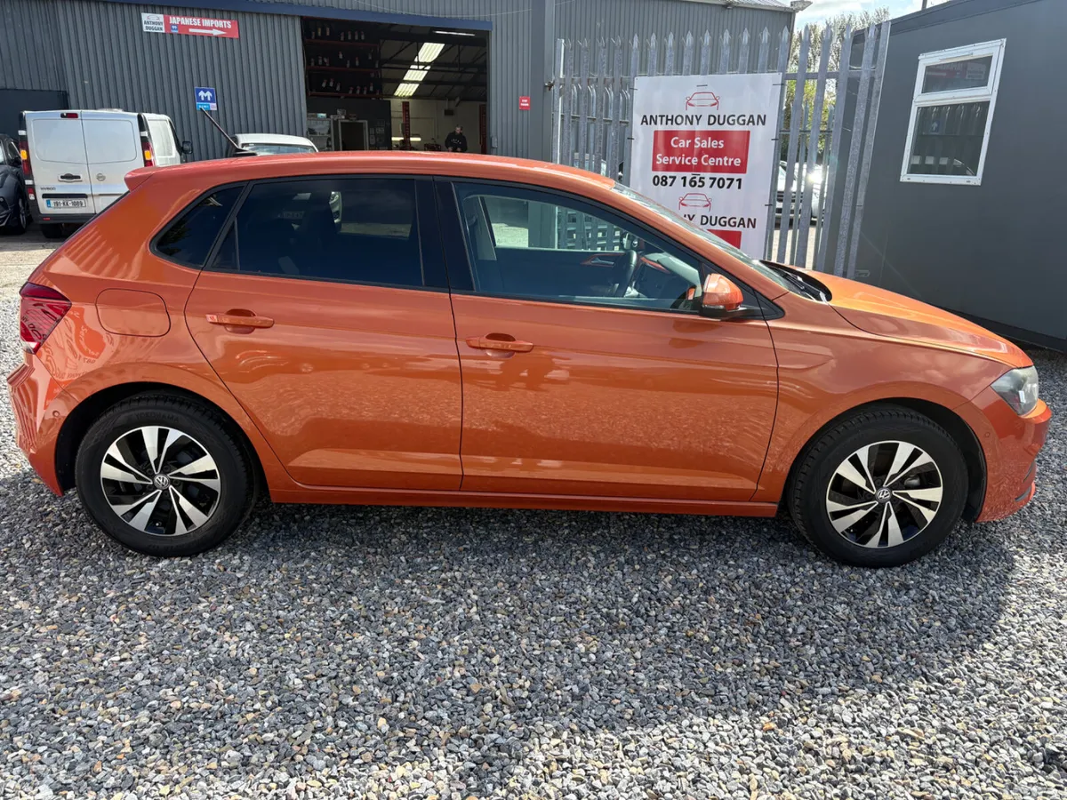 Volkswagen Polo Hatchback, Petrol, 2018, Orange