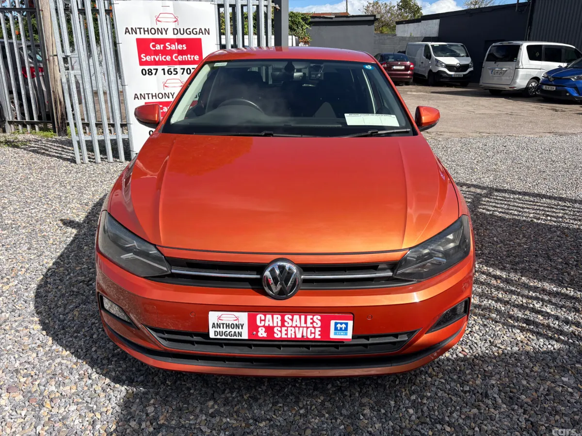 Volkswagen Polo Hatchback, Petrol, 2018, Orange