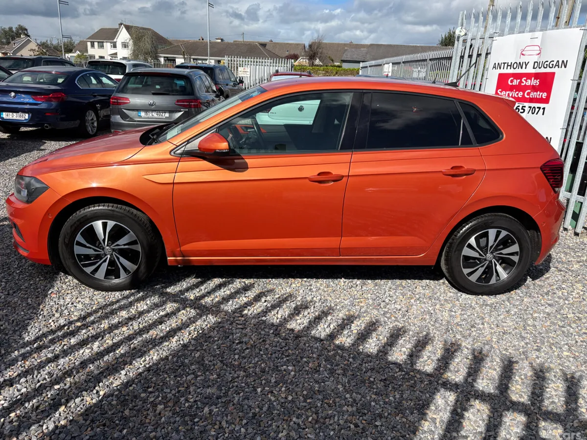Volkswagen Polo Hatchback, Petrol, 2018, Orange