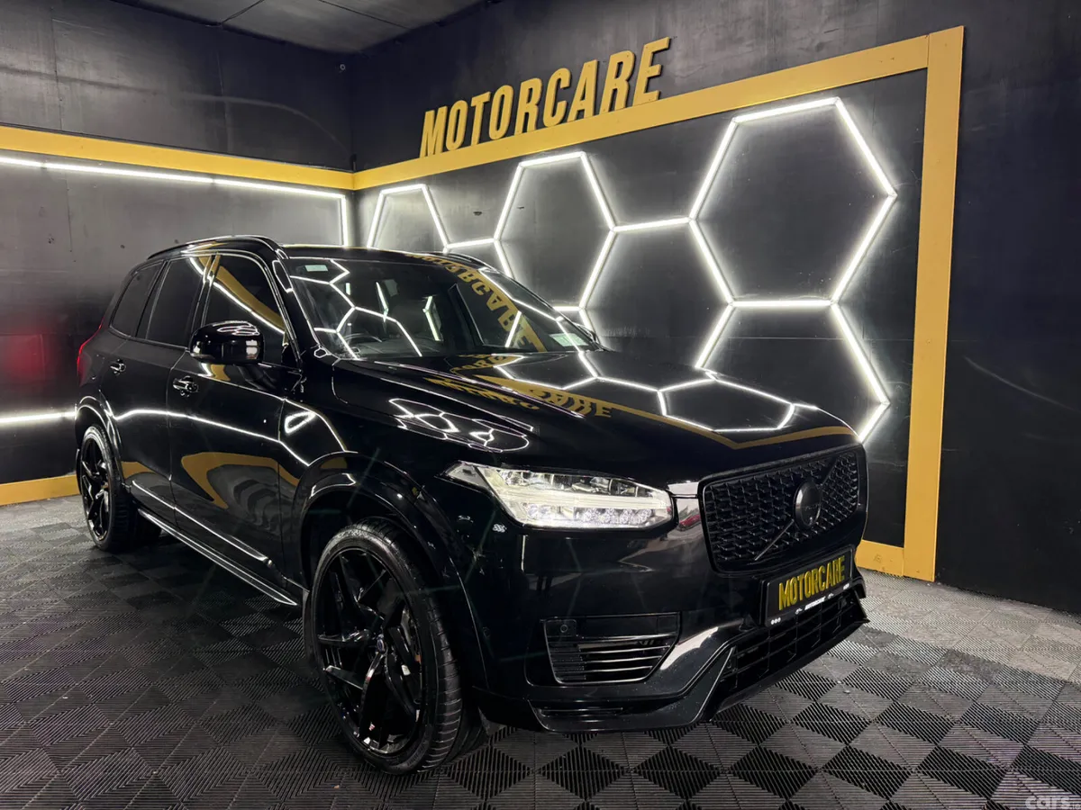 Volvo XC90 SUV, Petrol Plug-in Hybrid, 2021, Black