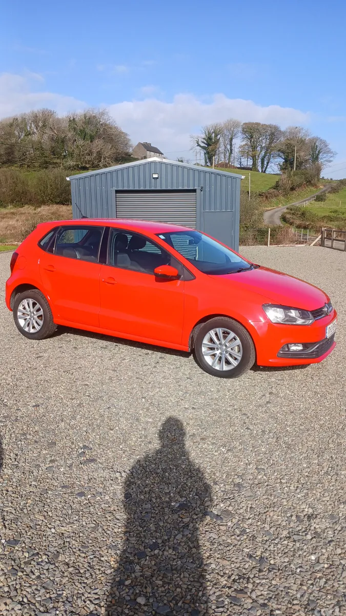 Volkswagen Polo Hatchback, Petrol, 2017, Red