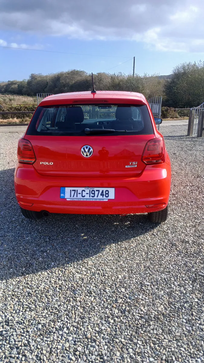 Volkswagen Polo Hatchback, Petrol, 2017, Red