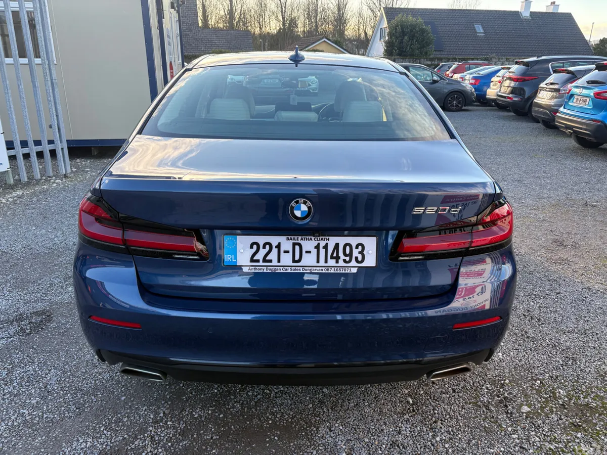 BMW 5-Series Saloon, Diesel, 2022, Blue