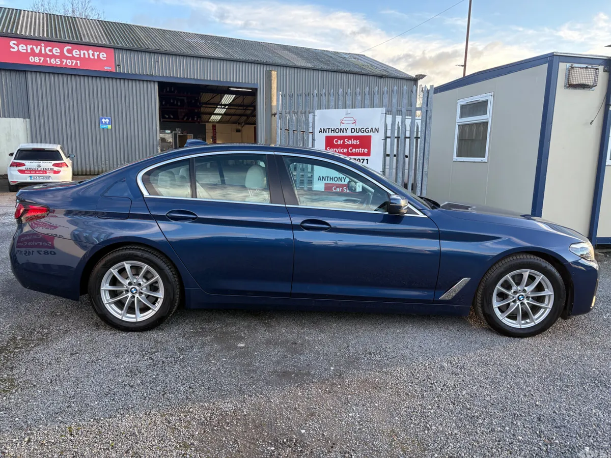 BMW 5-Series Saloon, Diesel, 2022, Blue