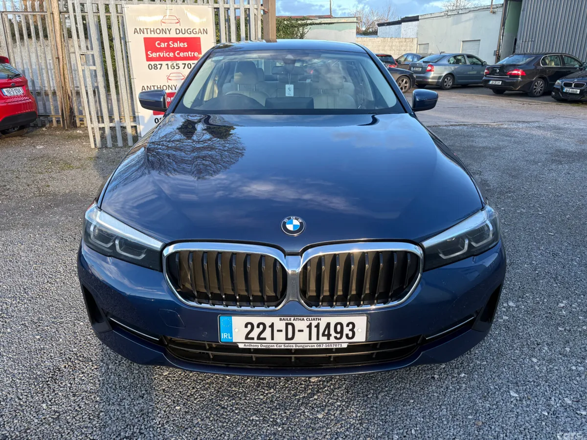 BMW 5-Series Saloon, Diesel, 2022, Blue