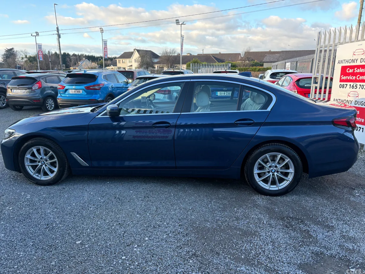 BMW 5-Series Saloon, Diesel, 2022, Blue
