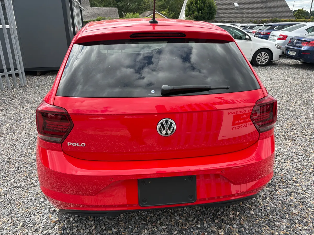 Volkswagen Polo Hatchback, Petrol, 2019, Red