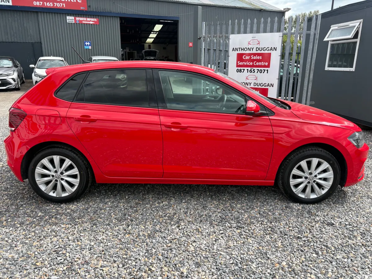 Volkswagen Polo Hatchback, Petrol, 2019, Red