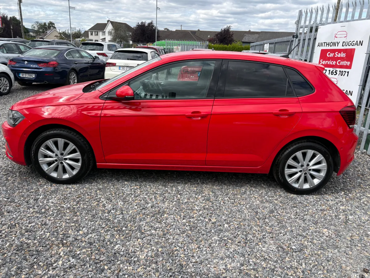 Volkswagen Polo Hatchback, Petrol, 2019, Red