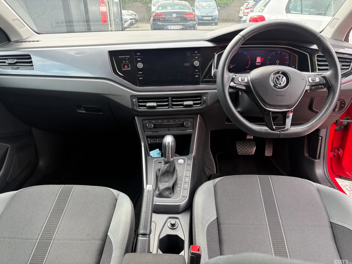 Volkswagen Polo Hatchback, Petrol, 2019, Red