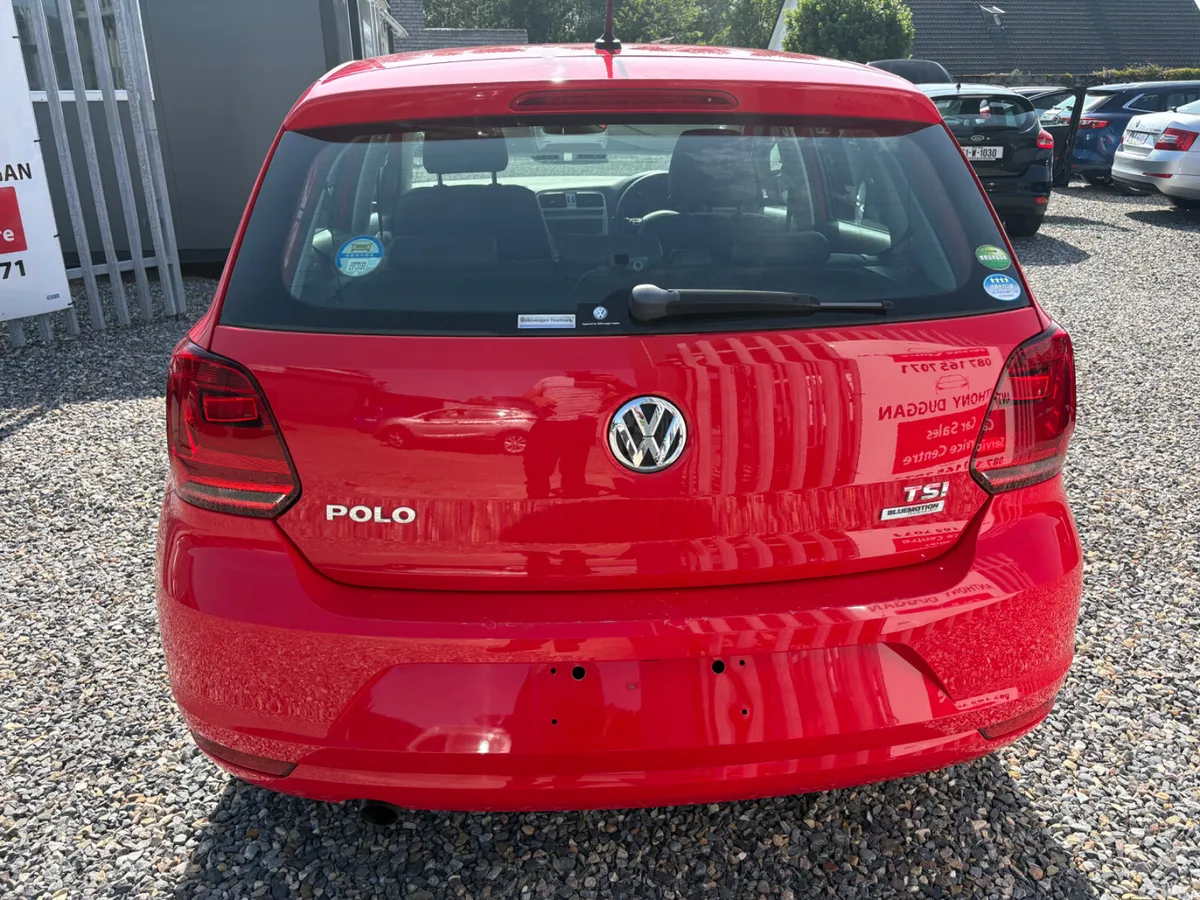 Volkswagen Polo Hatchback, Petrol, 2017, Red