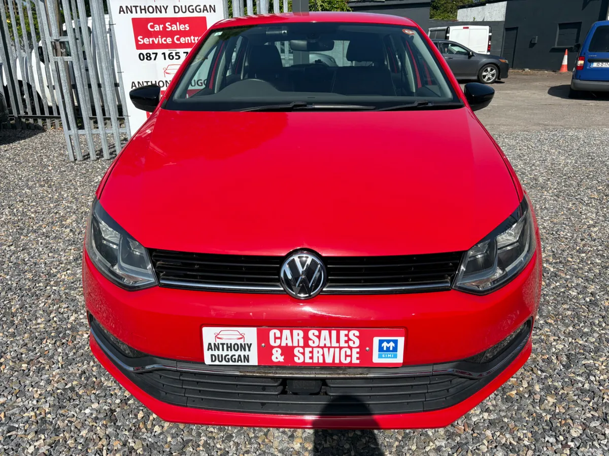 Volkswagen Polo Hatchback, Petrol, 2017, Red
