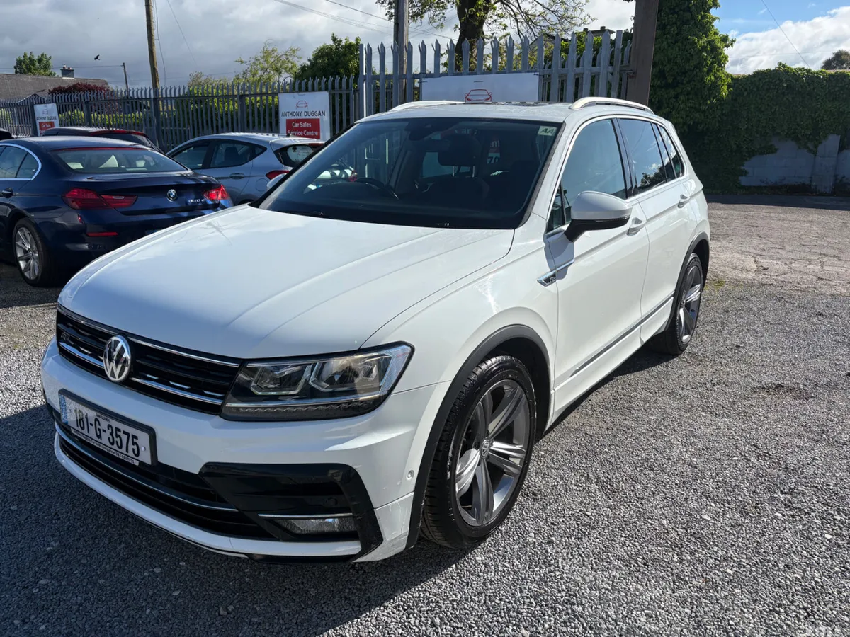Volkswagen Tiguan SUV, Diesel, 2018, White