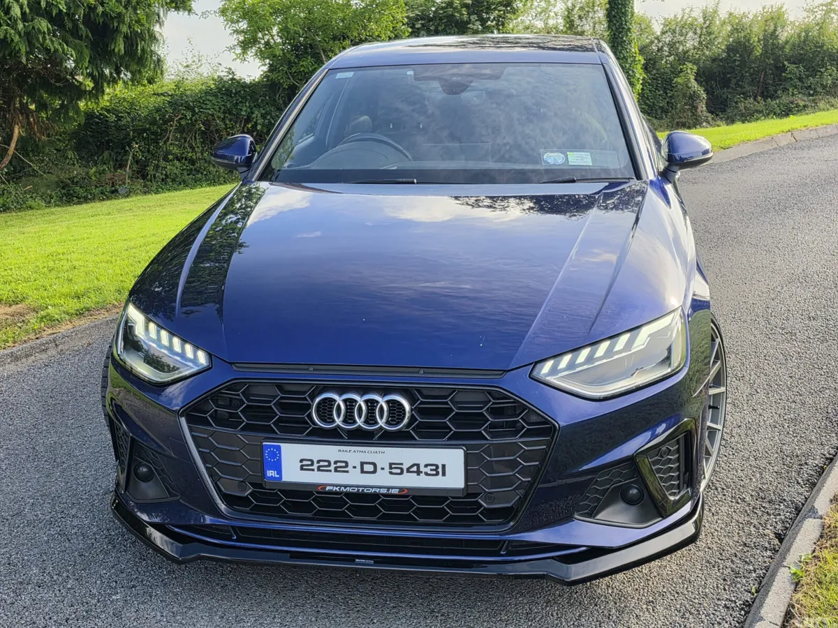 Audi A4 Saloon, Diesel, 2022, Blue